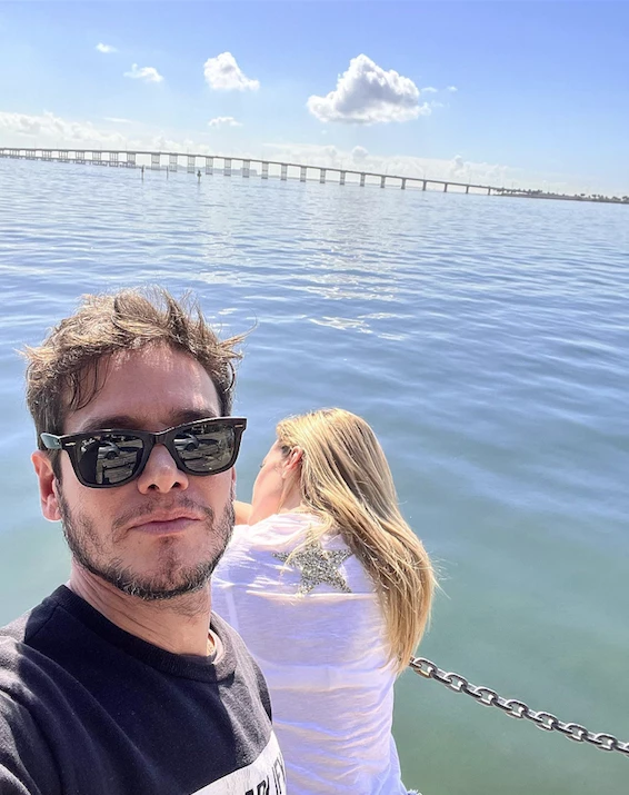 Julieta Prandi y emanuel Ortega en Miami