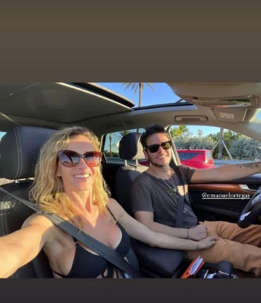 Julieta Prandi y emanuel Ortega en Miami