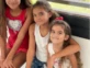 Sergio Romero y Eliana Guercio, sus 3 hijas