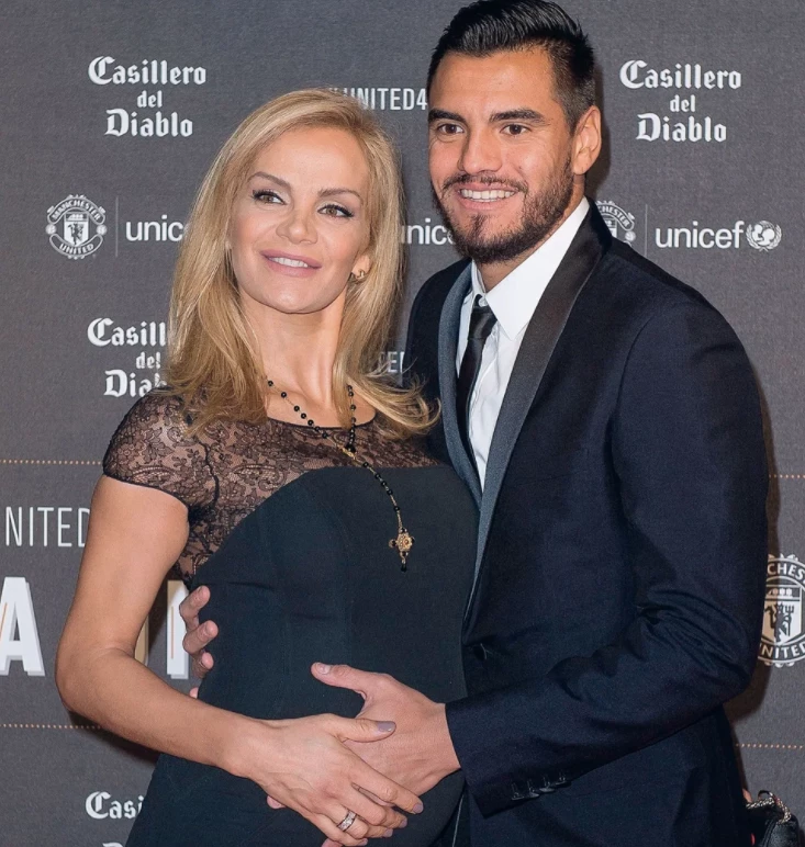 Sergio Romero y Eliana Guercio