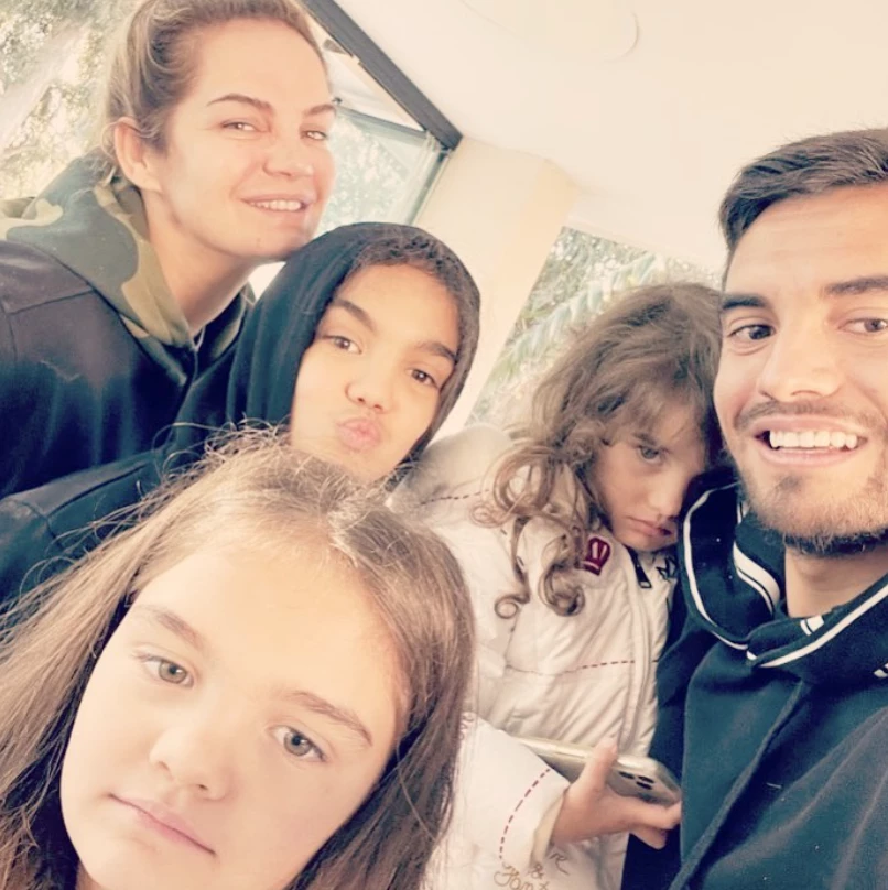 Sergio Romero y Eliana Guercio