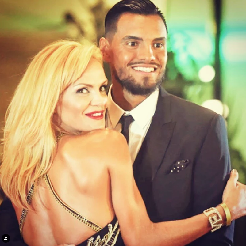 Sergio Romero y Eliana Guercio