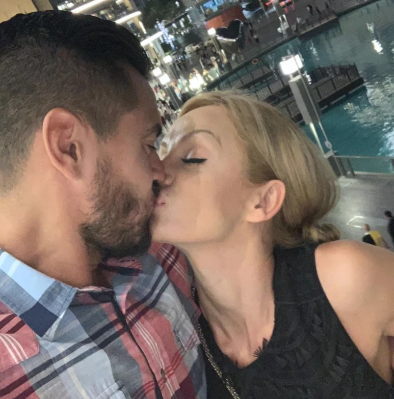 Sergio Romero y Eliana Guercio