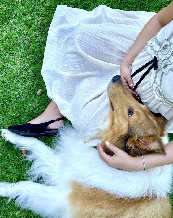 Fabiola Yáñez junto a Dylan