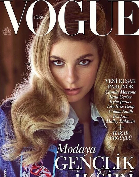 Camila Morrone en Vogue