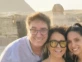 Patricia Sosa y su familia en Egipto