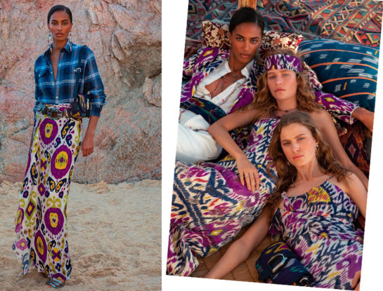 ¡Vuelve el Ikat! Ralph Lauren da vida a una de las estampas más coloridas
