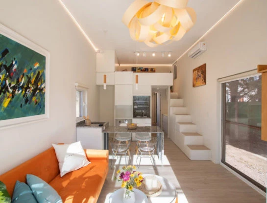 Así es la casa prefabricada argentina que se construye en un día