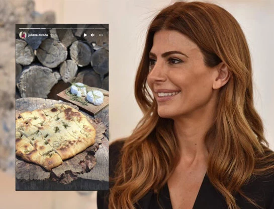 La receta de la focaccia de Juliana Awada, una tradicional preparación italiana que cocinó en sus vacaciones