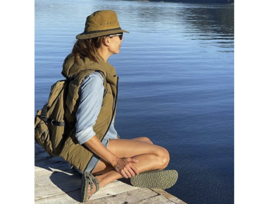 El look playero (multiuso) de Juliana Awada