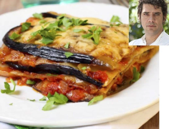 La receta de lasaña de berenjenas light del Dr. Adrián Cormillot