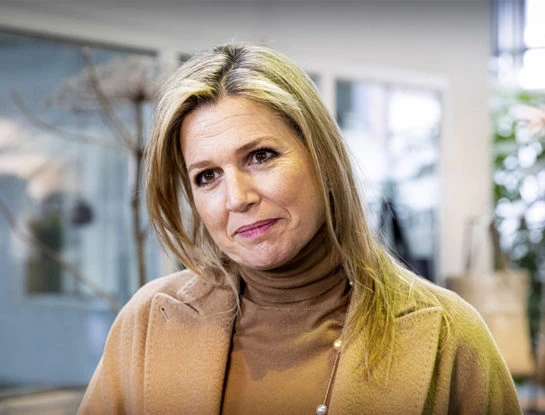 Máxima Zorreguieta dio cátedra de moda con un total look monocolor