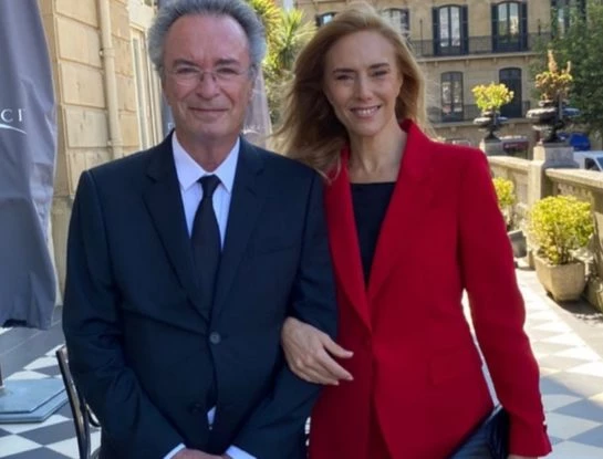La historia de amor de Oscar Martínez y Marina Borensztein