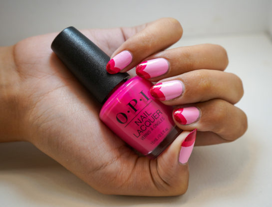 San Valentín: tutorial con el diseño de nail art que es tendencia para el Día de los Enamorados