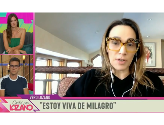 Verónica Lozano relató cómo fue el grave accidente que sufrió