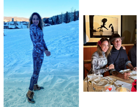 Así son las espectaculares vacaciones de Verónica Lozano lejos del mar y del calor