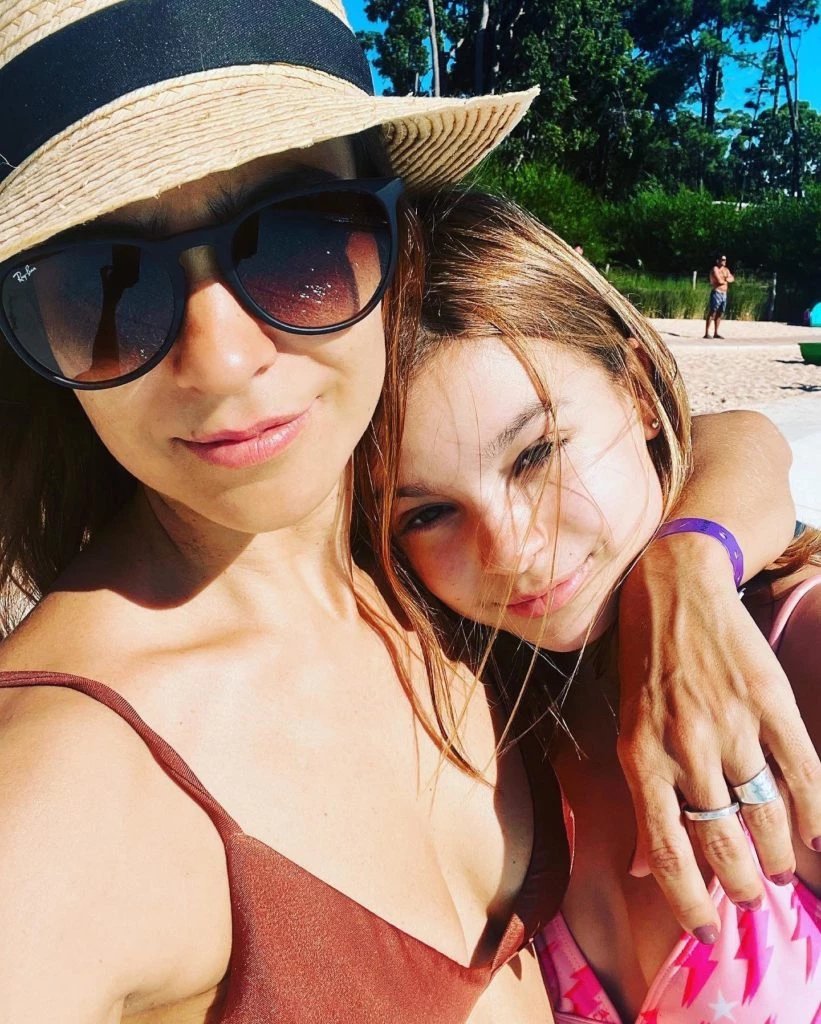 Agustina junto a su hija Muna Pauls Cherri FOTO IG