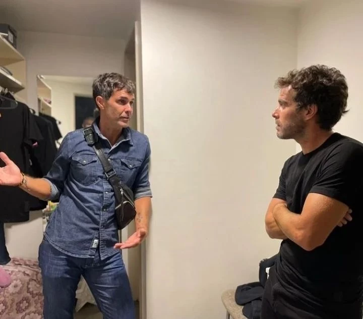 Mariano Martinez y Nicolás Cabré FOTO IG