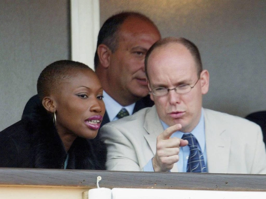 Nicole Coste y Alberto de Mónaco