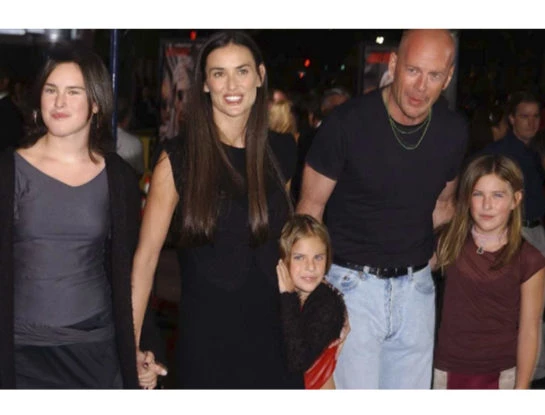 Así están hoy Rumer, Scout y Tallulah, las hijas de Demi Moore y Bruce Willis, luego de superar sus adicciones