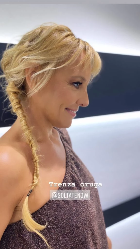Jimena Monteverde y su trenza oruga