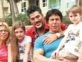 Gustavo Martínez junto a Ricardo Fort y sus hijos, Marta y Felipe Fort. FOTO IG