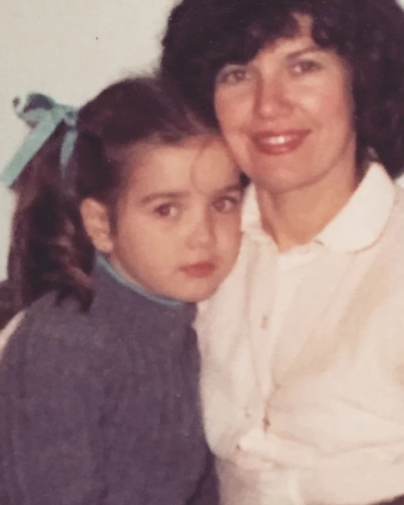 Natalia oreiro junto a su mamá Mabel. FOTO IG
