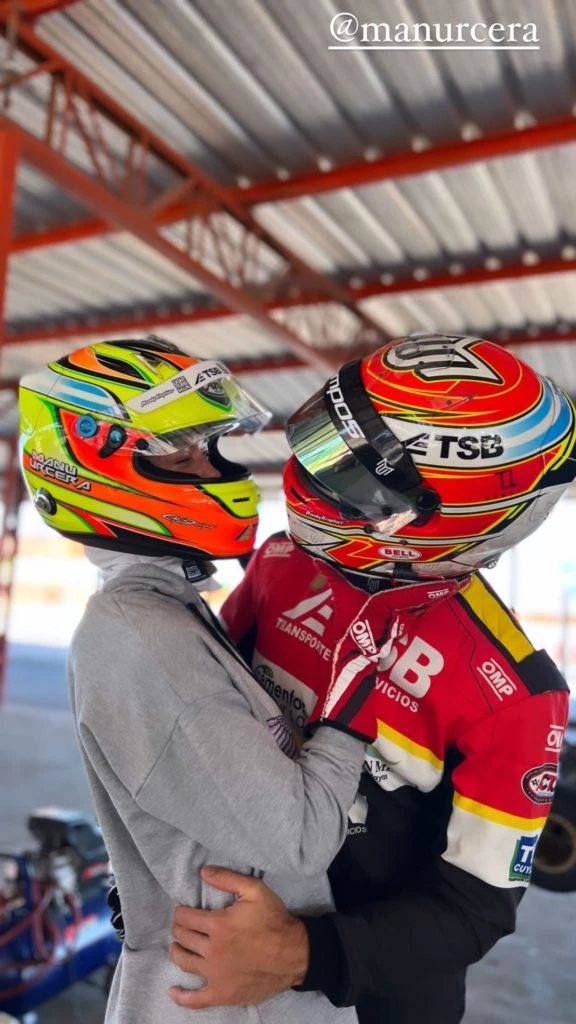 Nicole Neumann junto a su pareja Manuel Urcera