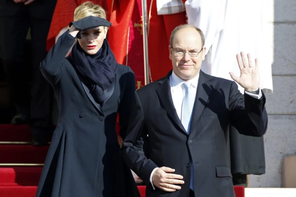 Charlene y Alberto de Mónaco