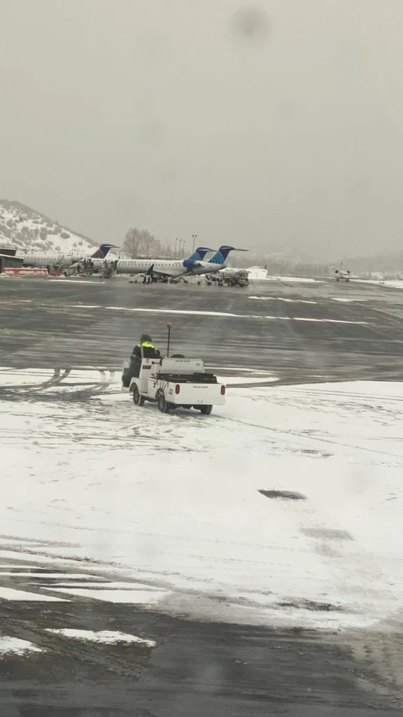 Pista de aterrizaje Aspen. FOTO IG