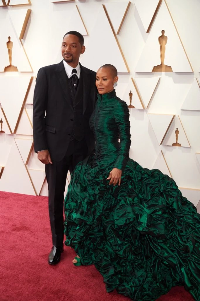 Will Smith y Jada en la ceremonia de los premios Oscar