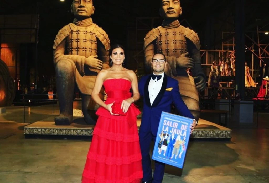 Flor de la V y Fabián Medina Flores