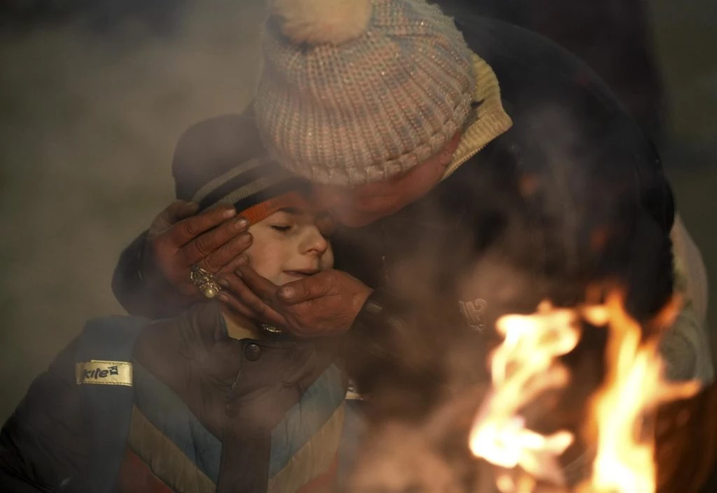 mujeres ucranianas refugiadas