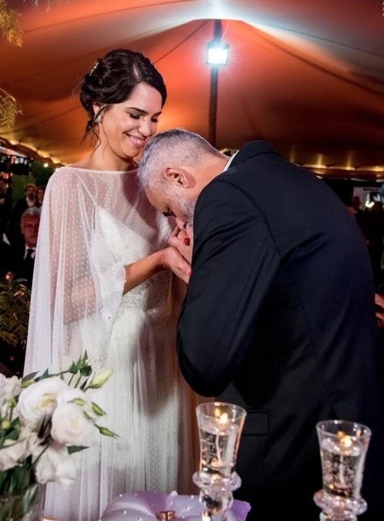 boda de Rial y Romina Pereiro