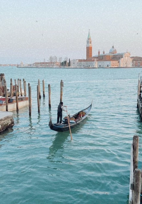 Araceli Gonzalez y Fabián Mazzei en Venecia