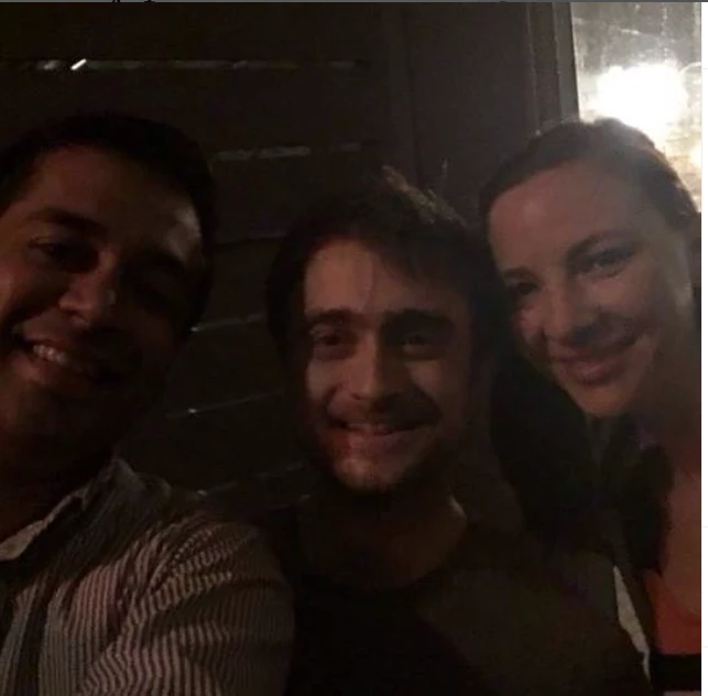 Erin Drake y Daniel Radcliffe