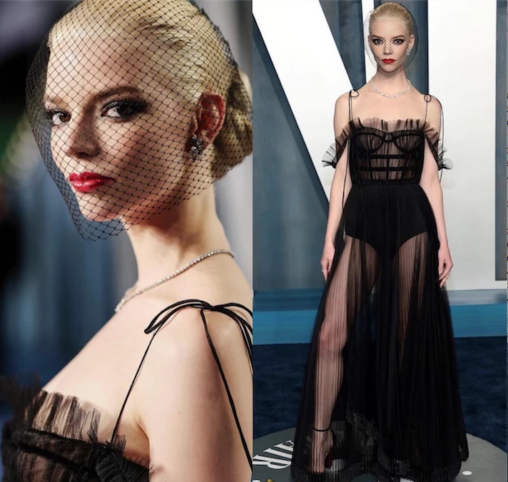 Anya Taylor Joy Vanity Fair after party