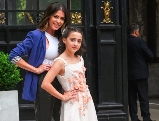 Así fue el debut en las pasarelas de Lola Vila, la hija de Pamela David