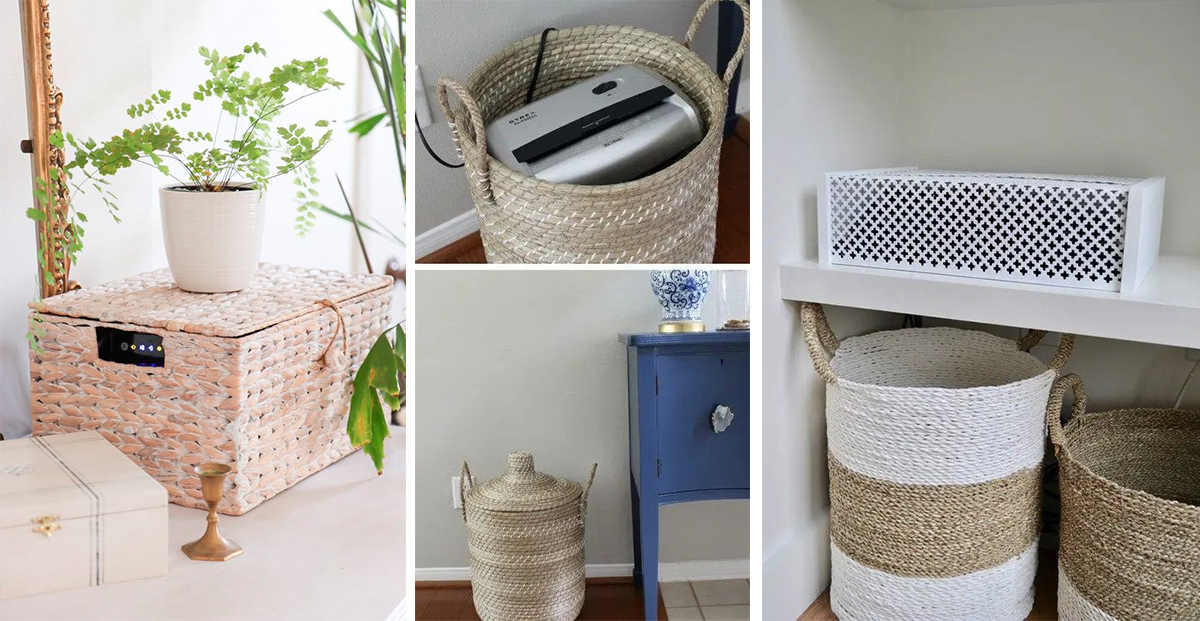 Caja Para Cables Caja Router Pared Elegante Y Discreta Para