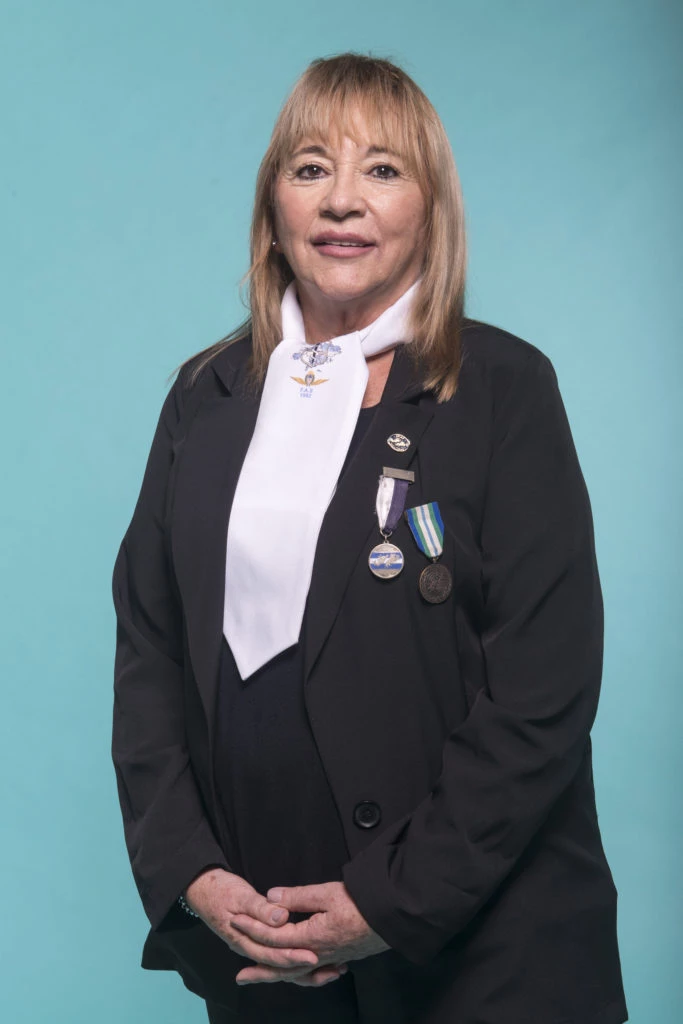 Alicia Reynoso veterana de Malvinas