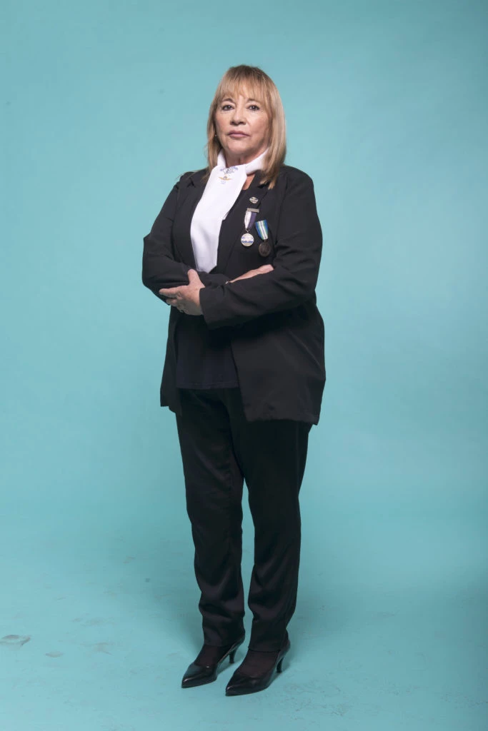 Alicia Reynoso veterana de Malvinas