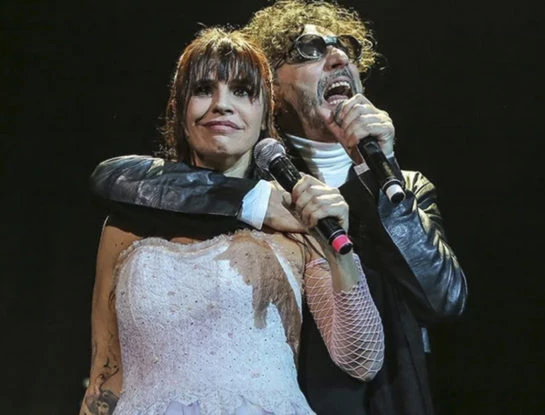 Sorpresiva declaración de amor de Fito Páez a Fabiana Cantilo: "Te amé, te amo y te amaré"