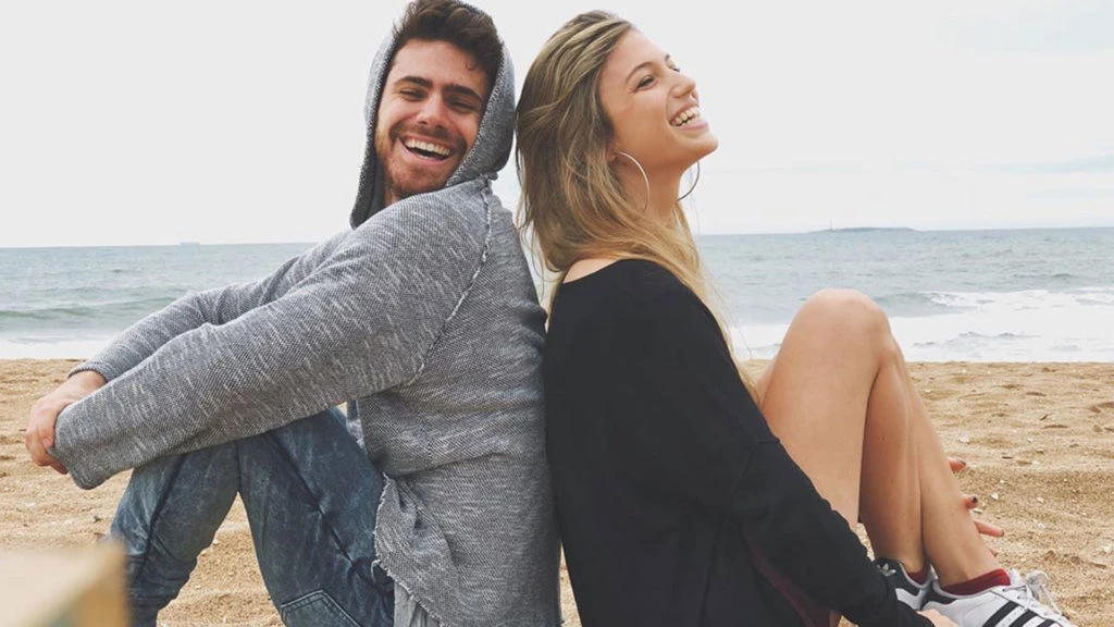 Gastón Sofritti y Stefi Roitman