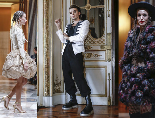 Argentina Fashion Week: Jorge Rey hizo una obra maestra de su alta costura en la postpandemia