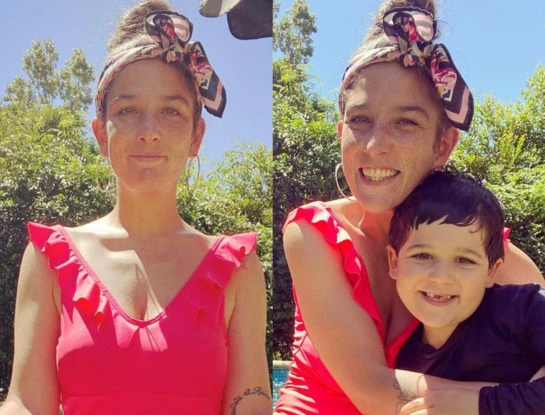 La reflexión de Juana Repetto luego de que la acusaran de llevar a su hijo con las zapatillas sucias a su primer día de clases