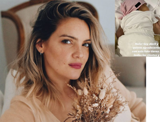 Qué dijo Macarena Paz al mostrar por primera vez la foto de su beba, que nació con un raro síndrome genético