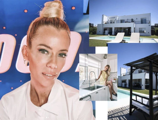 Así es la casa que Nicole Neumann tiene en un barrio cerrado de Tigre: ambientes amplios con pileta y vista a un lago