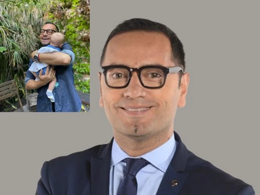 Fabián Medina Flores se mostró con un bebé y habló sobre el especial vínculo que los une: "Es la alegría, la esperanza de creer"