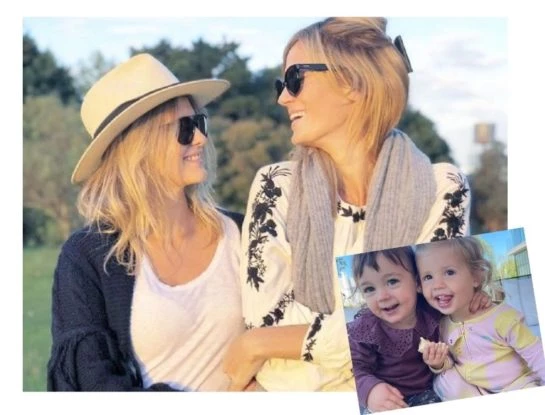 Filipa y Cala, las hijas menores de Paula Chaves y Mery del Cerro, son amigas y clones de sus madres