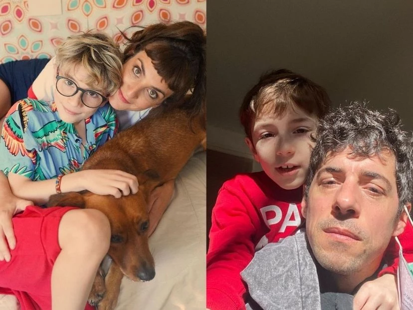 Julieta Zylberberg le negó un cambio de look a su hijo Luis y explicó la razón: "Todavía es un niño"